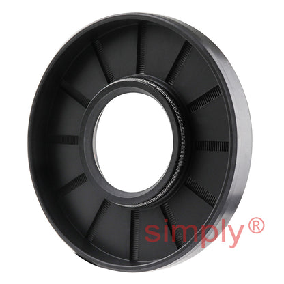 25x62x8mm Nitrile Rubber Single Lip Rotary Shaft Oil Seal with Garter Spring SC / R21