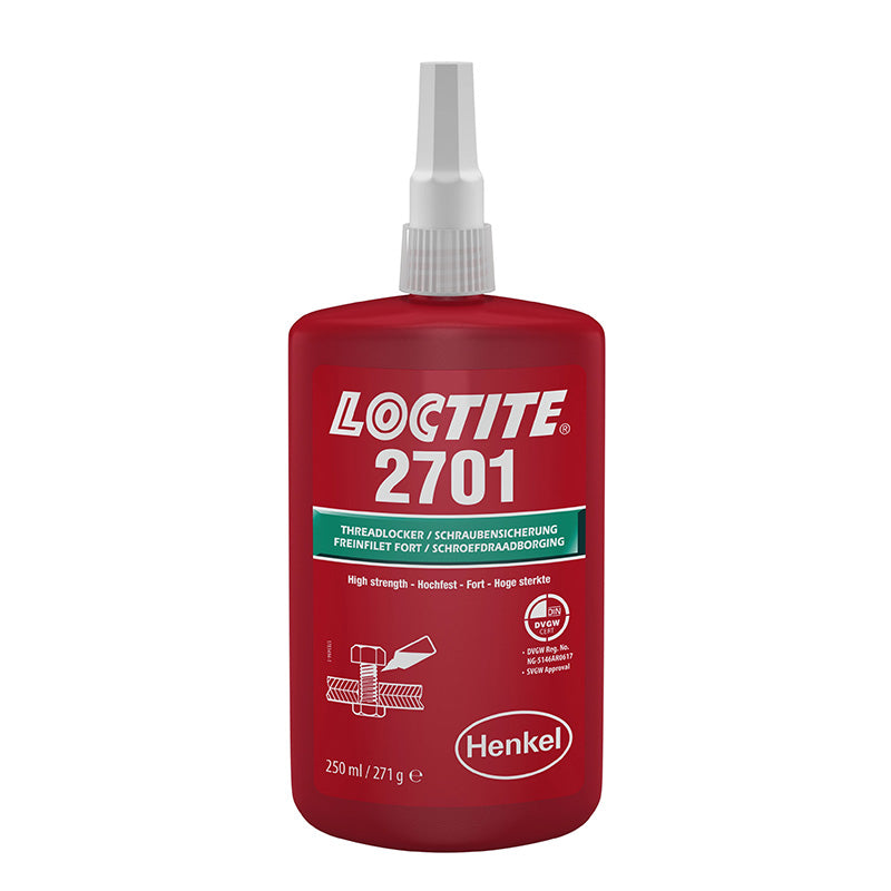 Loctite 2701 High Strength Threadlocking Adhesive 250ml