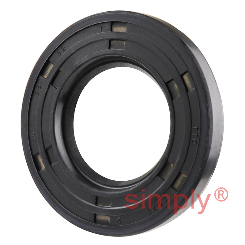 28x52x7mm Nitrile Rubber Single Lip Rotary Shaft Oil Seal with Garter Spring SC / R21