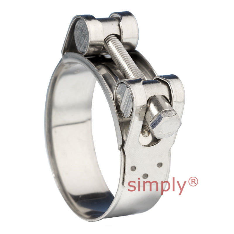 JSC161SS 304 Stainless Steel Jubilee Superclamp Clip Adjustment Range 149mm-161mm Band Width 25mm