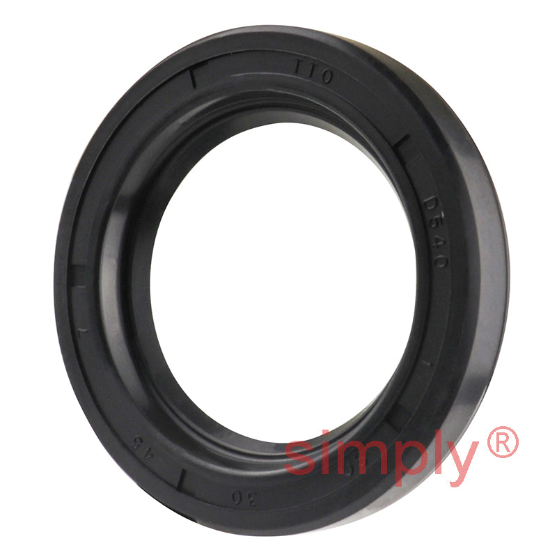 30x45x7mm Nitrile Rubber Single Lip Rotary Shaft Oil Seal with Garter Spring SC / R21