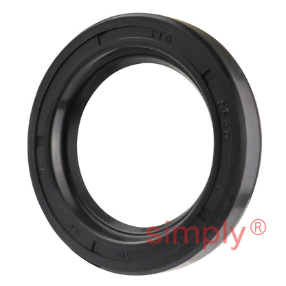 30x45x7mm Nitrile Rubber Single Lip Rotary Shaft Oil Seal with Garter Spring SC / R21