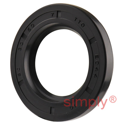 30x50x7mm Nitrile Rubber Single Lip Rotary Shaft Oil Seal with Garter Spring SC / R21
