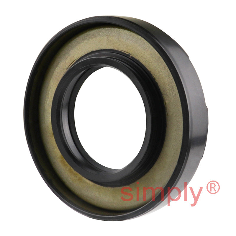 30x55x10DCY.TEF Metric Fork and Damper Nitrile Rubber Oil Seal with 2 Opposite Facing Individually Sprung Sealing Lips