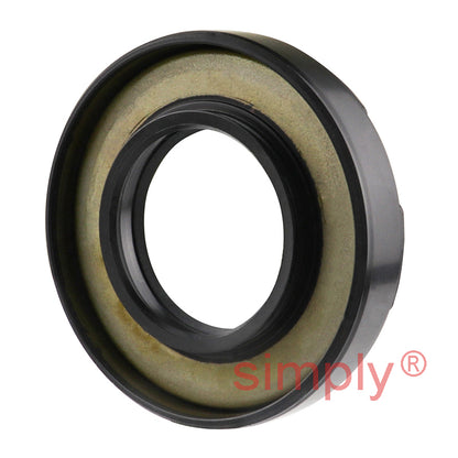 30x55x10DCY.TEF Metric Fork and Damper Nitrile Rubber Oil Seal with 2 Opposite Facing Individually Sprung Sealing Lips