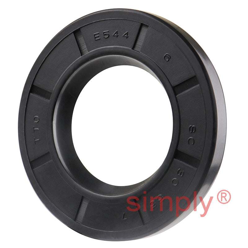 30x55x7mm Nitrile Rubber Single Lip Rotary Shaft Oil Seal with Garter Spring SC / R21