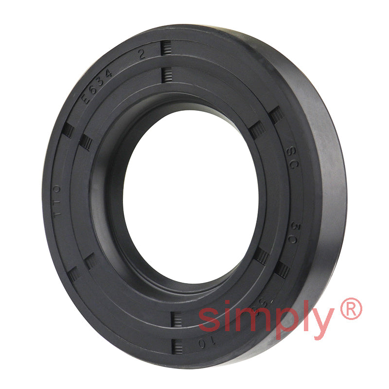 30x56x10mm Nitrile Rubber Single Lip Rotary Shaft Oil Seal with Garter Spring SC / R21