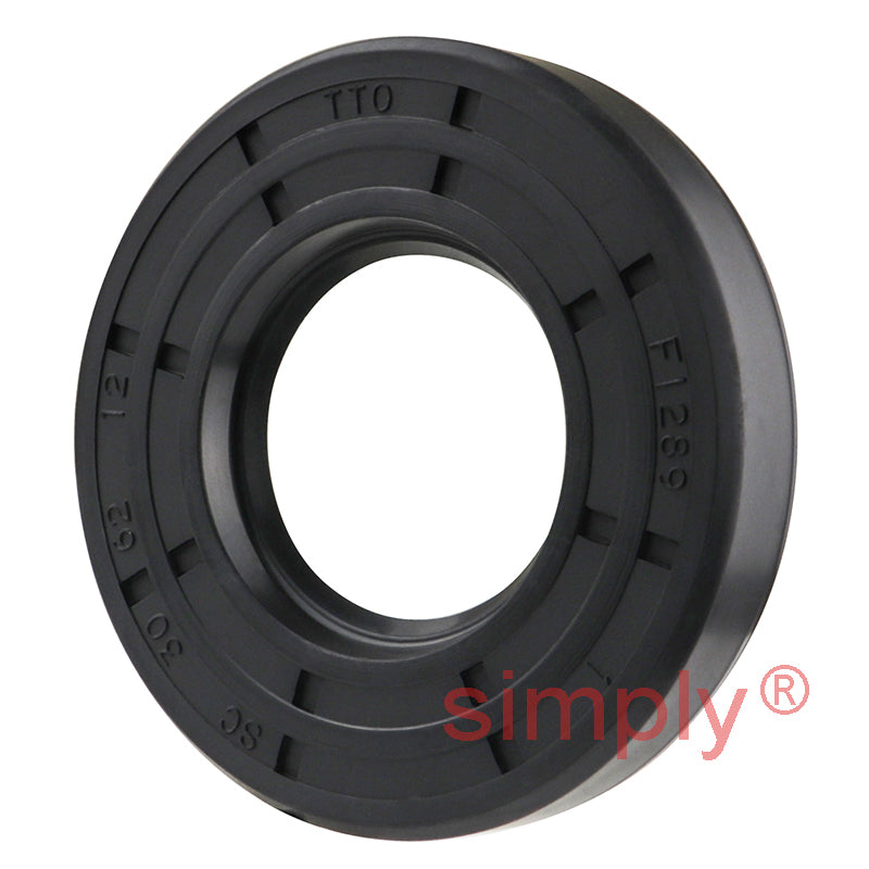 30x62x12mm Nitrile Rubber Single Lip Rotary Shaft Oil Seal with Garter Spring SC / R21