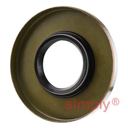 30x68x8mm Metal Cased Nitrile Rubber Double Lip Rotary Shaft Oil Seal Type TB Style