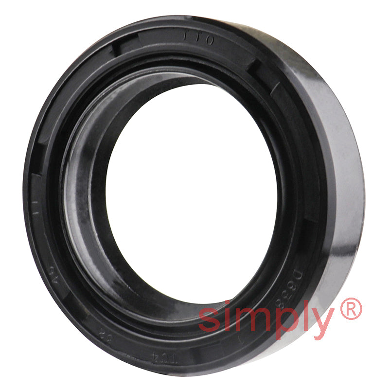 32x46x11TC4 Metric Fork and Damper Nitrile Rubber Oil Seal with Extra Internal Sealing Profile and Raised Outer Sealing Band on Outside Diameter