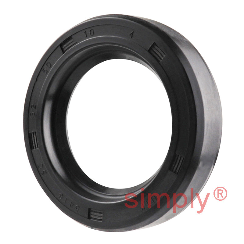 32x50x10mm Nitrile Rubber Single Lip Rotary Shaft Oil Seal with Garter Spring SC / R21