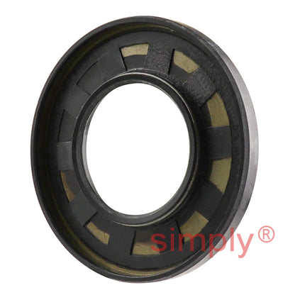 32x62x6mm Nitrile Rubber Single Lip Rotary Shaft Oil Seal with Garter Spring SC / R21