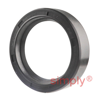 34x47x12mm Nitrile Rubber Single Lip Rotary Shaft Oil Seal with Garter Spring SC / R21