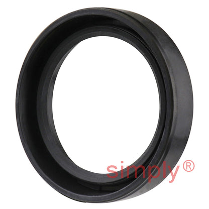 35x47x10mm Nitrile Rubber Single Lip Rotary Shaft Oil Seal with Garter Spring SC / R21