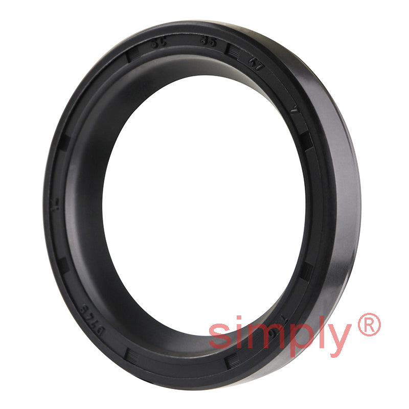 35x47x7mm Nitrile Rubber Single Lip Rotary Shaft Oil Seal with Garter Spring SC / R21