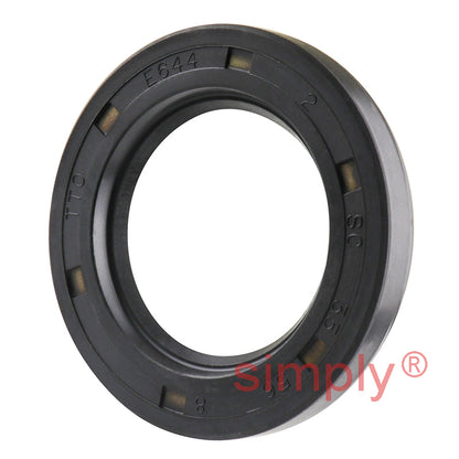 35x56x8mm Nitrile Rubber Single Lip Rotary Shaft Oil Seal with Garter Spring SC / R21