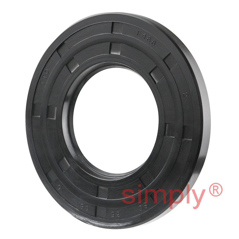 35x68x6mm Nitrile Rubber Single Lip Rotary Shaft Oil Seal with Garter Spring SC / R21