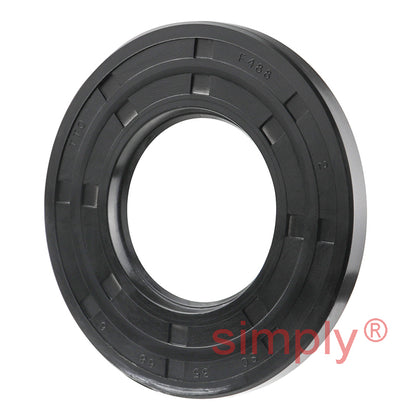 35x68x6mm Nitrile Rubber Single Lip Rotary Shaft Oil Seal with Garter Spring SC / R21