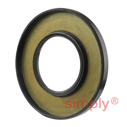35x68x6mm Nitrile Rubber Single Lip Rotary Shaft Oil Seal with Garter Spring SC / R21