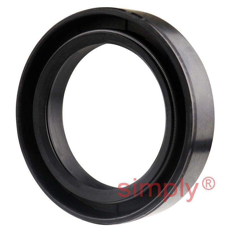 36x50x11DC4 Metric Fork and Damper Nitrile Rubber Oil Seal with 2 Opposite Facing Individually Sprung Sealing Lips and Raised Outer Sealing Band on Outside Diameter