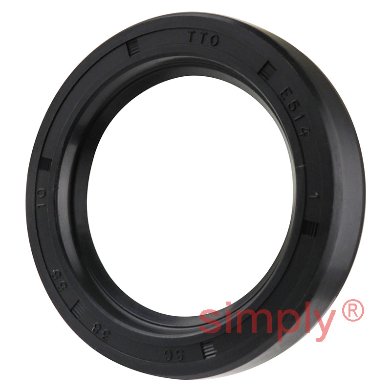 38x55x10mm Nitrile Rubber Single Lip Rotary Shaft Oil Seal with Garter Spring SC / R21