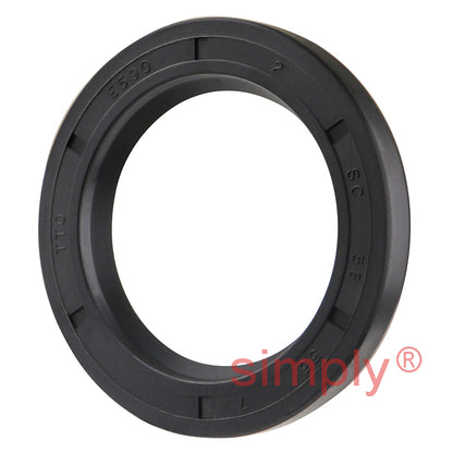 38x55x7mm Nitrile Rubber Single Lip Rotary Shaft Oil Seal with Garter Spring SC / R21