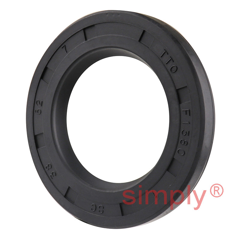 38x62x7mm Nitrile Rubber Single Lip Rotary Shaft Oil Seal with Garter Spring SC / R21