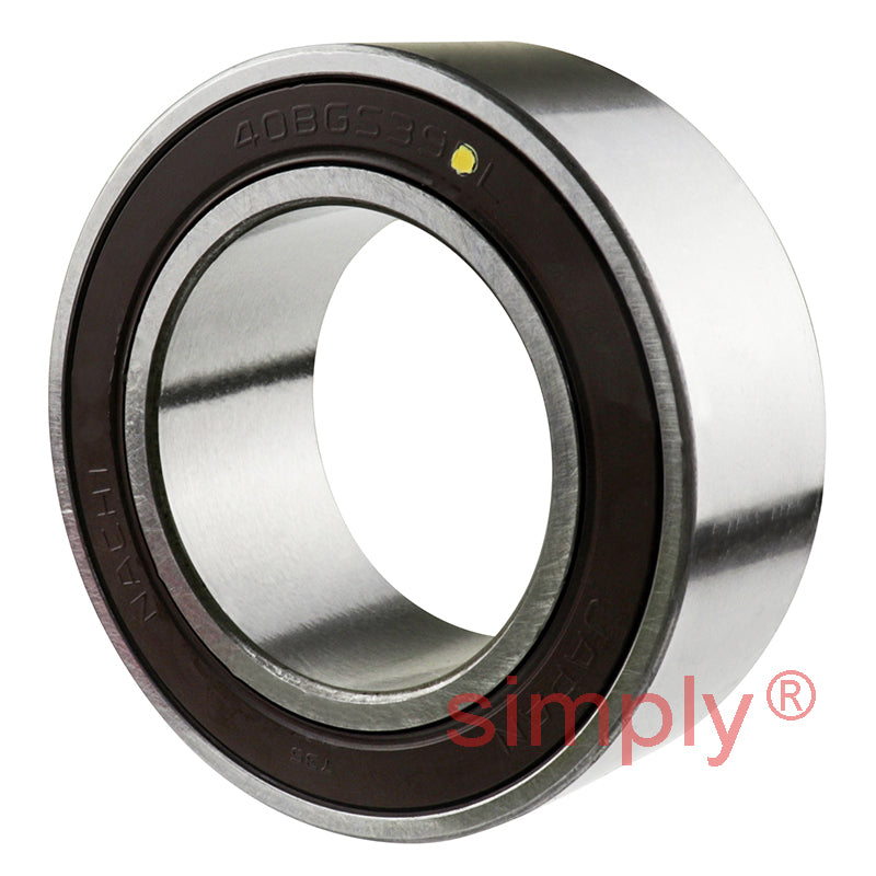 Major Brand 40BGS35G2DL Rubber Sealed Air Conditioner Double Row Deep Groove Ball Bearing 40x62x24mm