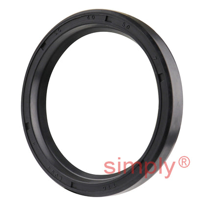 40x50x7mm Nitrile Rubber Single Lip Rotary Shaft Oil Seal with Garter Spring SC / R21