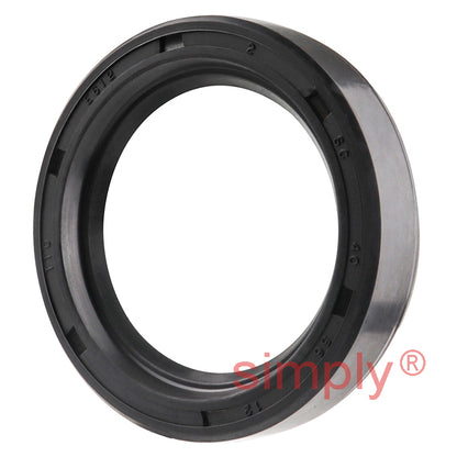 40x56x12mm Nitrile Rubber Single Lip Rotary Shaft Oil Seal with Garter Spring SC / R21