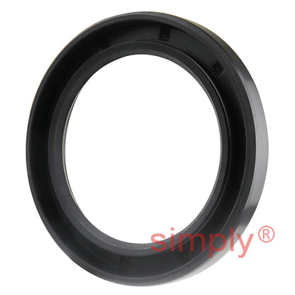 40x56x7mm Nitrile Rubber Single Lip Rotary Shaft Oil Seal with Garter Spring SC / R21