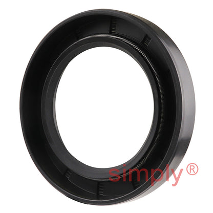 40x62x10mm Nitrile Rubber Single Lip Rotary Shaft Oil Seal with Garter Spring SC / R21