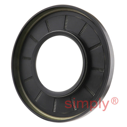 40x80x8mm Nitrile Rubber Single Lip Rotary Shaft Oil Seal with Garter Spring SC / R21