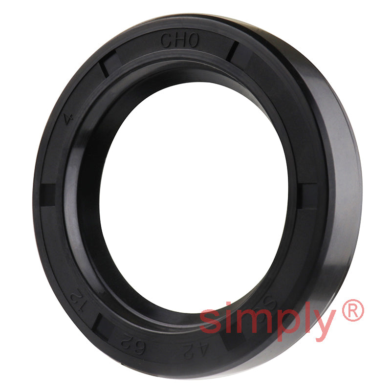 42x62x12mm Nitrile Rubber Single Lip Rotary Shaft Oil Seal with Garter Spring SC / R21