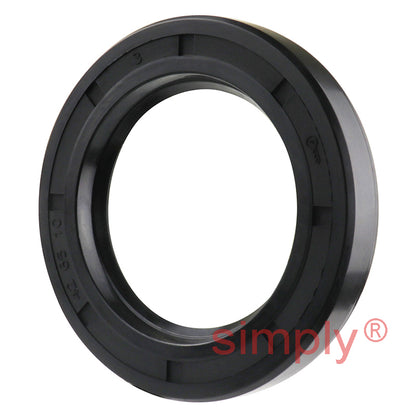 42x65x10mm Nitrile Rubber Single Lip Rotary Shaft Oil Seal with Garter Spring SC / R21