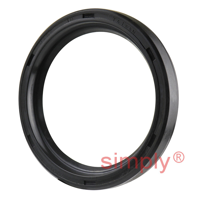 43x55x7mm Nitrile Rubber Single Lip Rotary Shaft Oil Seal with Garter Spring SC / R21