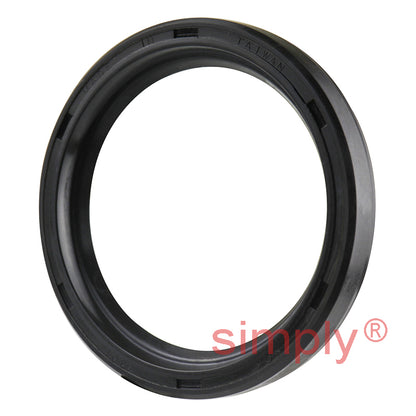 43x55x7mm Nitrile Rubber Single Lip Rotary Shaft Oil Seal with Garter Spring SC / R21