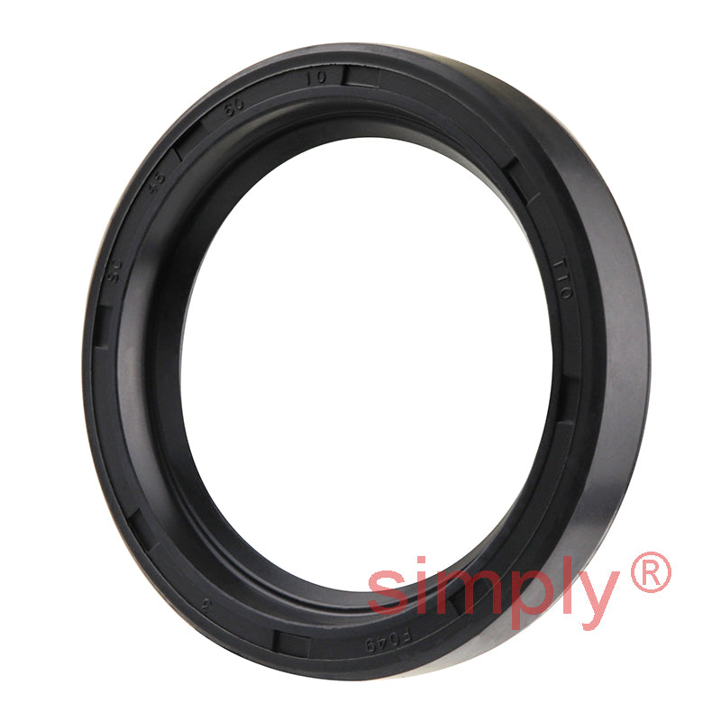 45x60x10mm Nitrile Rubber Single Lip Rotary Shaft Oil Seal with Garter Spring SC / R21