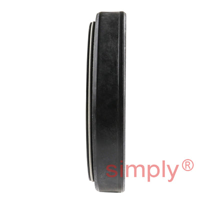 48x58x9.5/11DC Metric Fork and Damper Nitrile Rubber Oil Seal with 2 Opposite Facing Individually Sprung Sealing Lips
