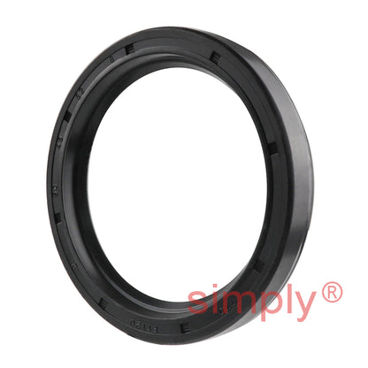 48x62x8mm Nitrile Rubber Single Lip Rotary Shaft Oil Seal with Garter Spring SC / R21