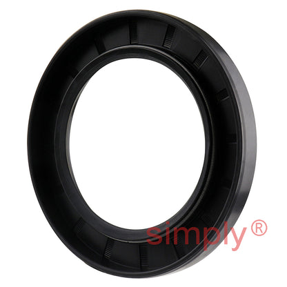 48x72x8mm Nitrile Rubber Single Lip Rotary Shaft Oil Seal with Garter Spring SC / R21