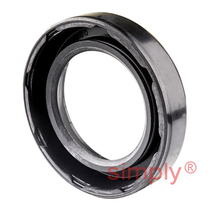 TTO 1.5x2.37x0.5 inch Nitrile Rubber Rotary Shaft Oil Seal with Garter Spring HSCI Style