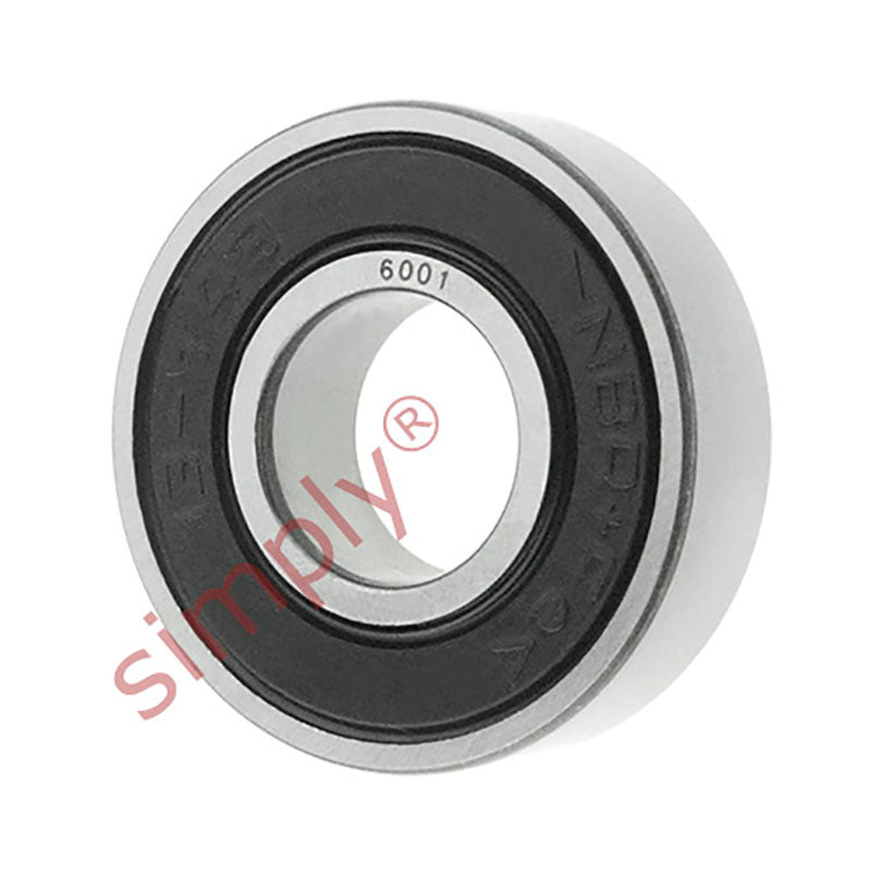 60012RSC3 Budget Rubber Sealed Deep Groove Ball Bearing 12x28x8mm