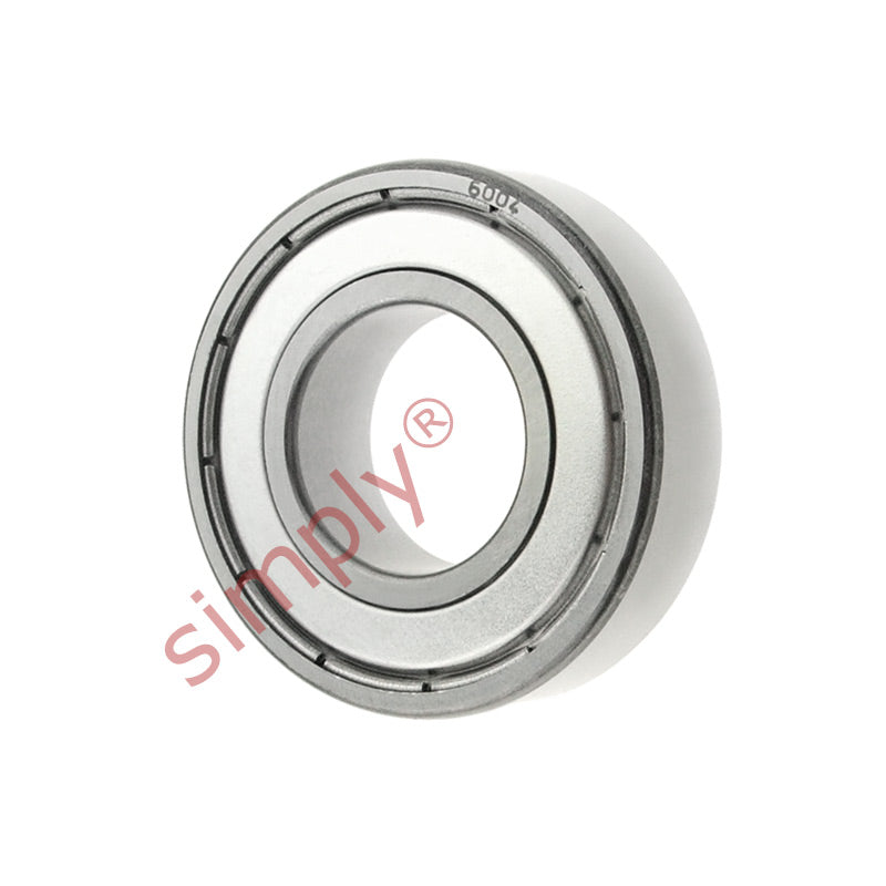 6004ZZC3 Budget Metal Shielded Deep Groove Ball Bearing 20x42x12mm