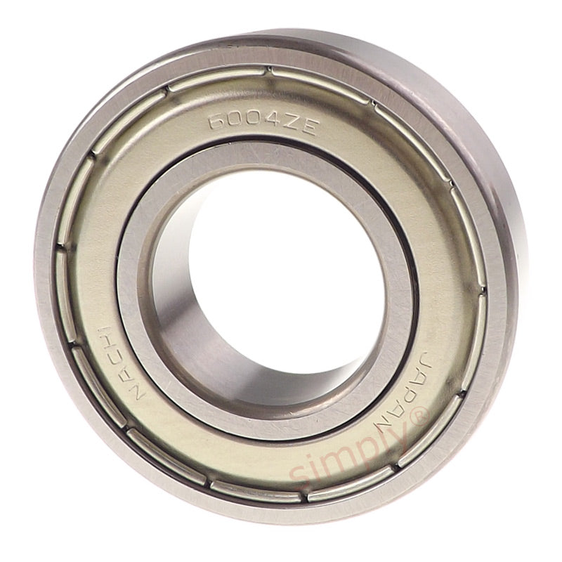 NACHI 6004ZZE Metal Shielded Deep Groove Ball Bearing 20x42x12mm