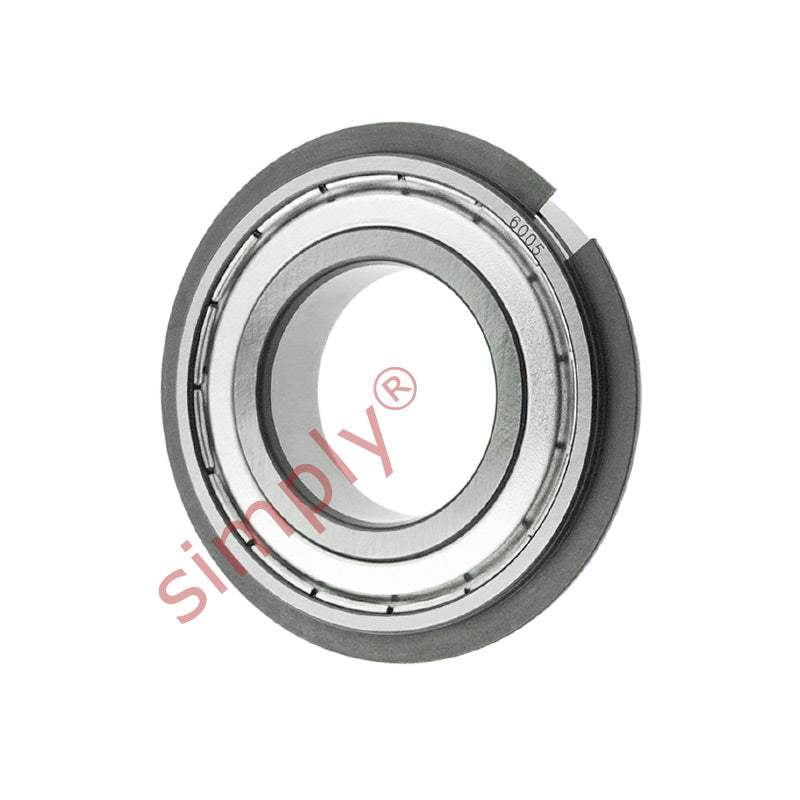 Major Brand 60052ZNR Metal Shielded Snap Ring Deep Groove Ball Bearing 25x47x12mm 
