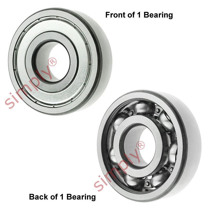 NACHI 6007Z Single Shielded Deep Groove Ball Bearing with One Metal Shield 35x62x14mm