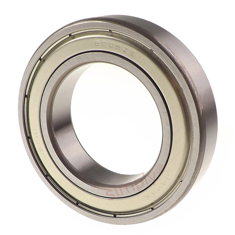 NACHI 6008ZZE Metal Shielded Deep Groove Ball Bearing 40x68x15mm