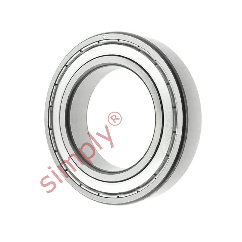 6009ZZ Budget Metal Shielded Deep Groove Ball Bearing 45x75x16mm