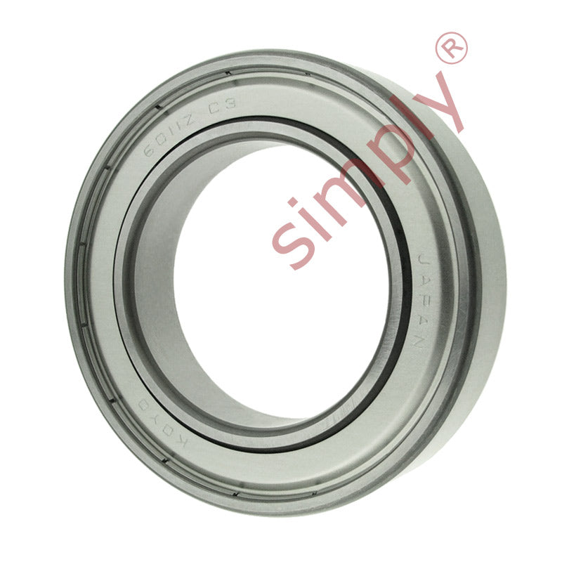 KOYO 60112ZC3 Metal Shielded Deep Groove Ball Bearing 55x90x18mm